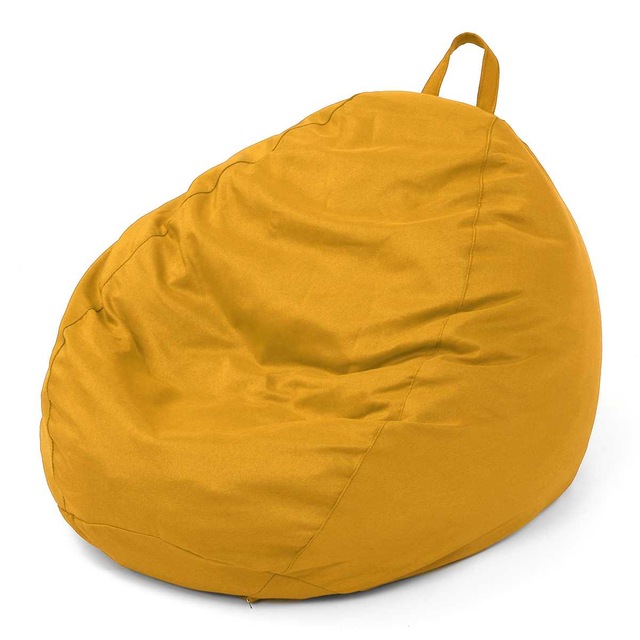 NEW Large Small Lazy Sofas Cover Chairs without Filler Linen Cloth Lounger Seat Bean Bag Pouf Puff Couch Tatami Living Room